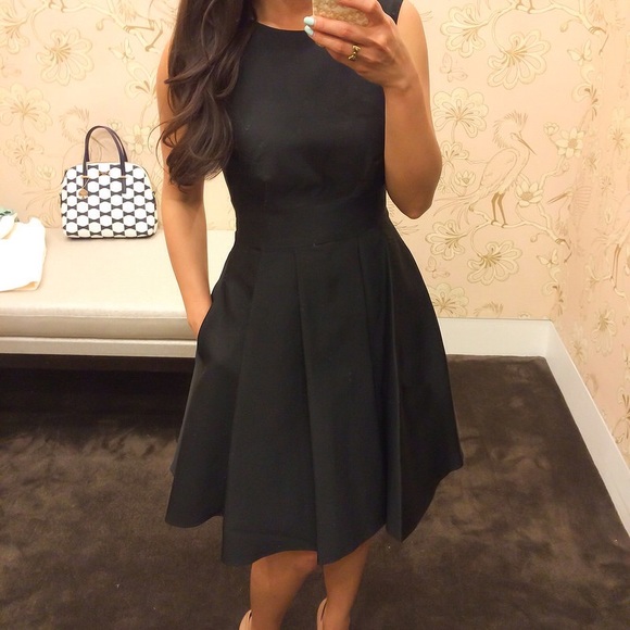 kate spade Dresses & Skirts - Kate Spade Saturday Fit n Flare Black Dress